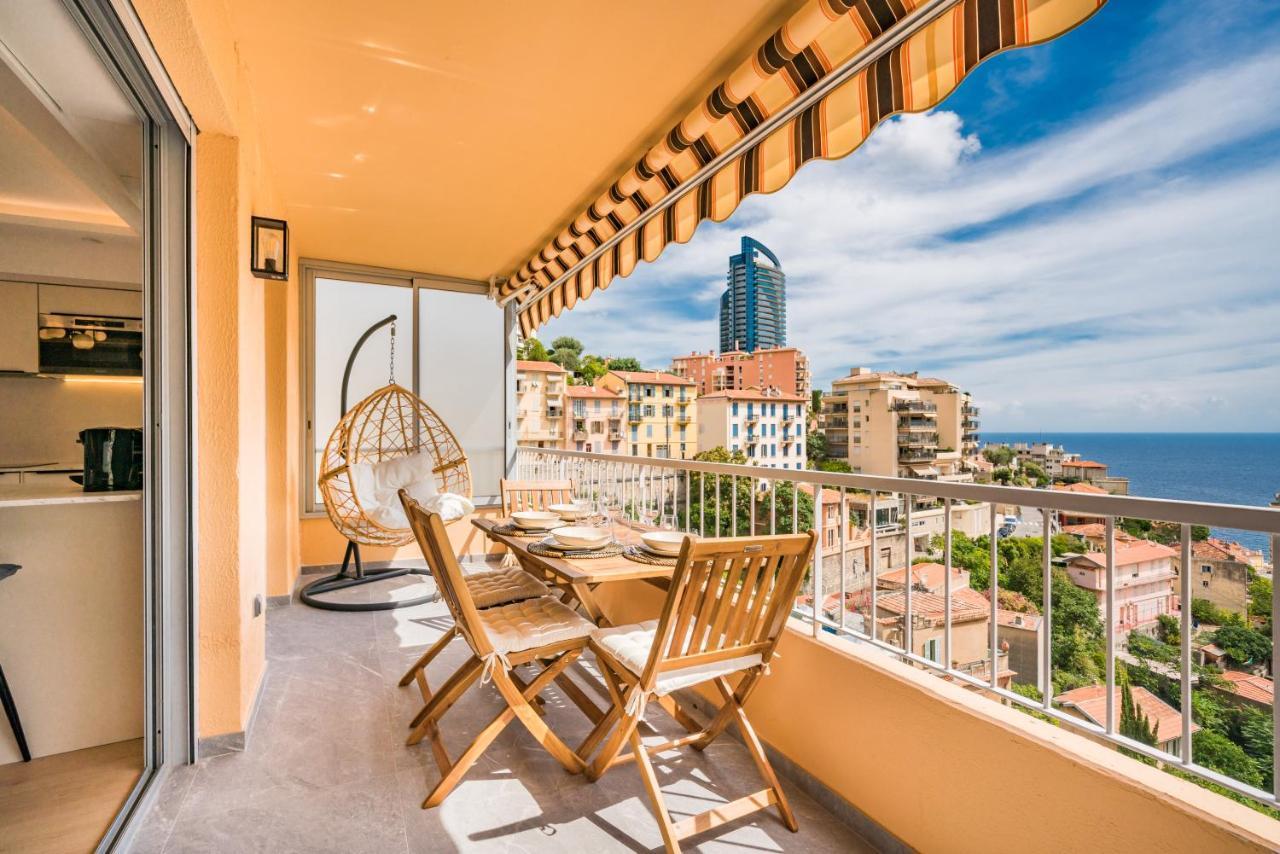 Baie De Monaco - Terrasse Vue Mer - Parking - Af Бюсолей Екстериор снимка