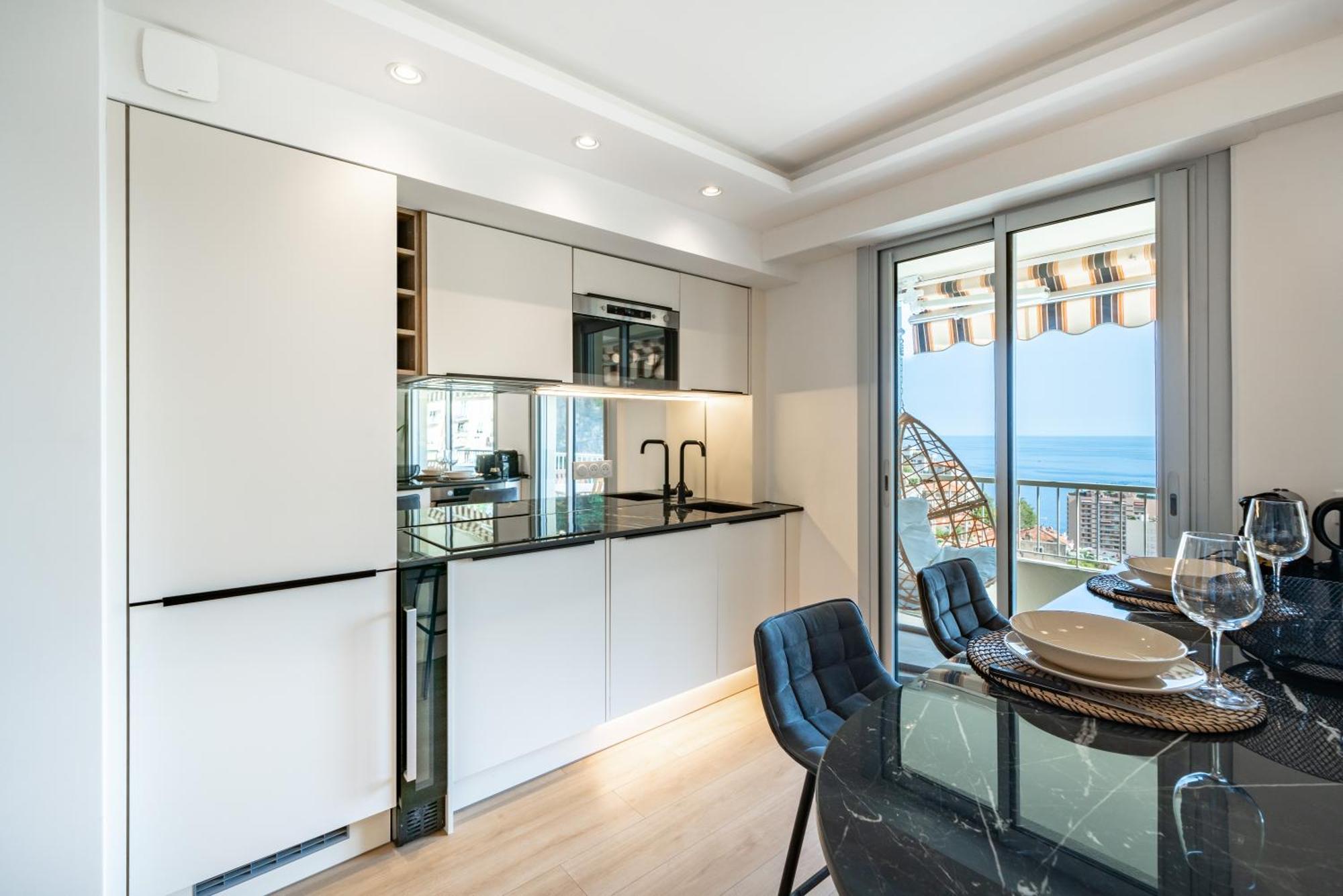 Baie De Monaco - Terrasse Vue Mer - Parking - Af Бюсолей Екстериор снимка